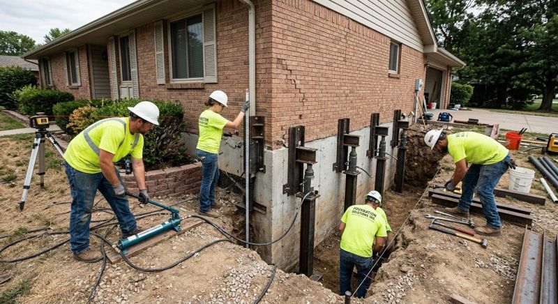 House Leveling in Grand Blanc, MI