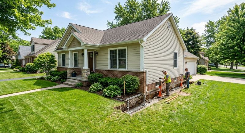 House Leveling in Oxford, MI