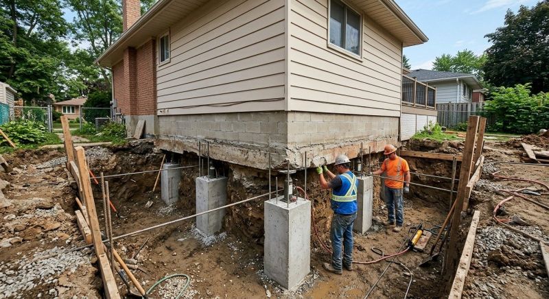 House Underpinning in Lapeer County, MI