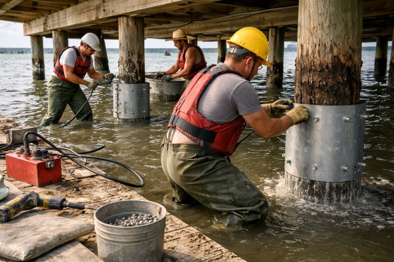 Piling Repair in Vassar, MI