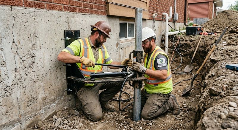 Settling Foundation Service in Clio, MI