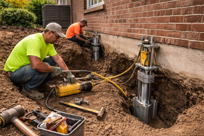 Settling Foundation Service in Goodrich, MI