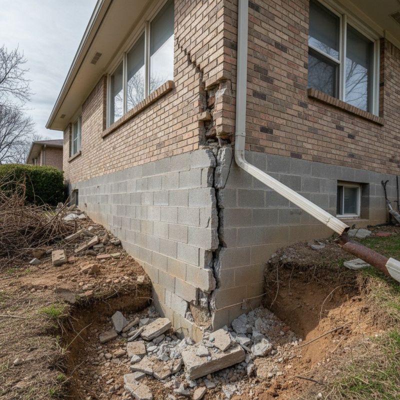 Settling Foundation Service in Imlay City, MI