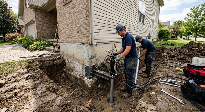 Settling Foundation Service in Mayville, MI