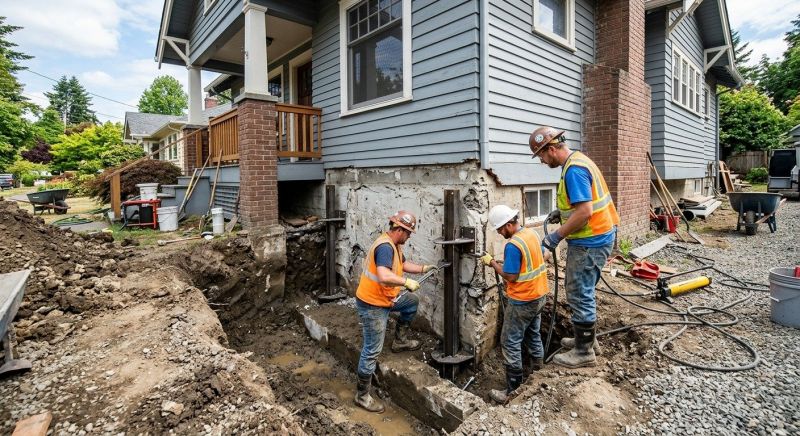 Structural Foundation Repair in Clarkston, MI