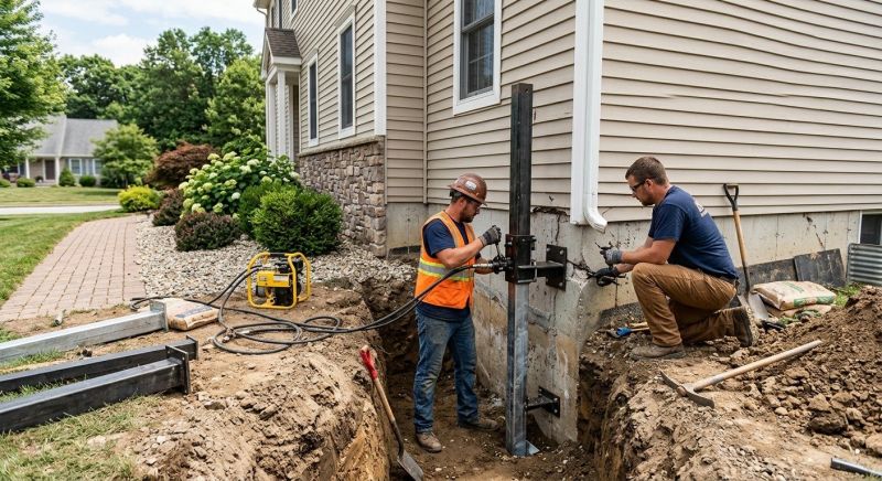 Structural Foundation Repair in Davison, MI