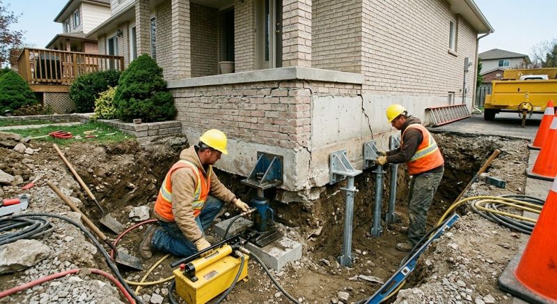 Structural Foundation Repair in Dryden, MI