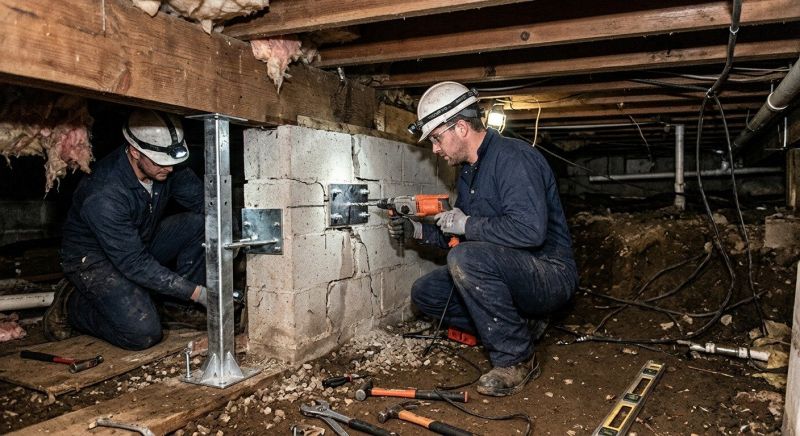 Structural Foundation Repair in Mayville, MI