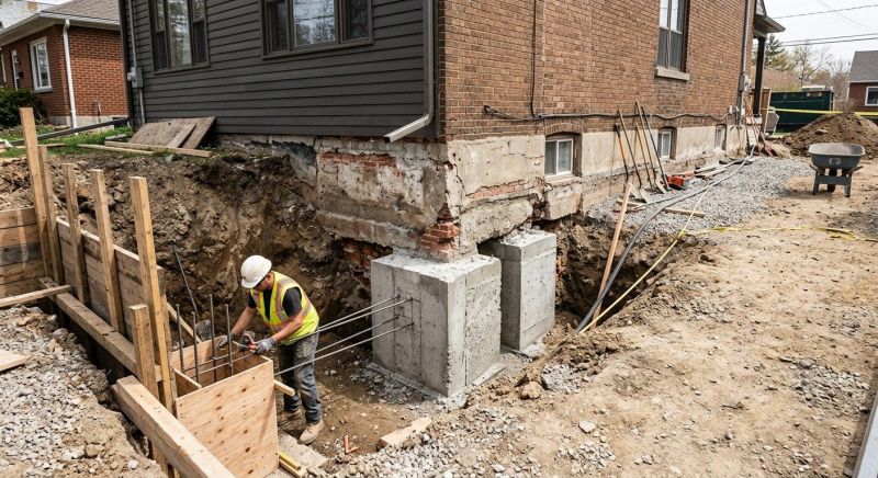 Structural Underpinning in Lapeer County, MI