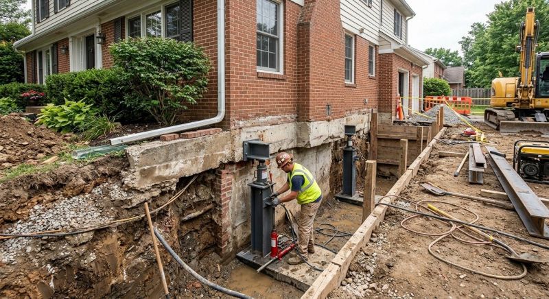 Structural Underpinning in Lapeer County, MI