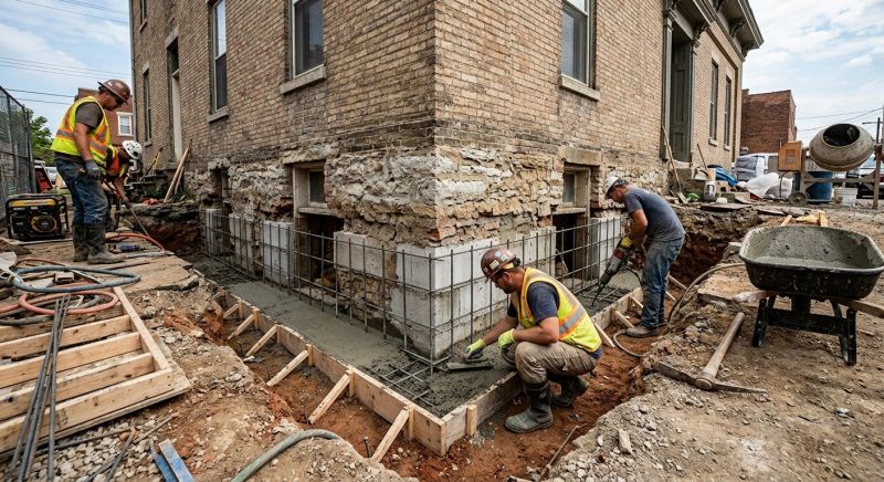 Underpinning Repair in Lapeer County, MI