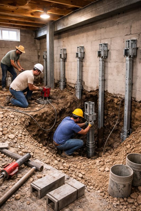 Underpinning Repair in Lapeer County, MI