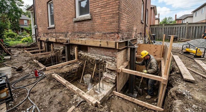 Underpinning Repair in Lapeer County, MI